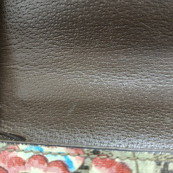 Candado de lona revestida con monograma pequeño multicolor