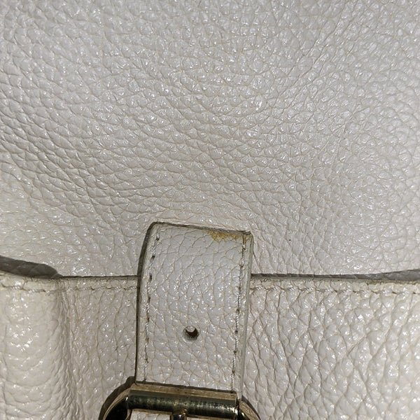 Cannage Calfskin White