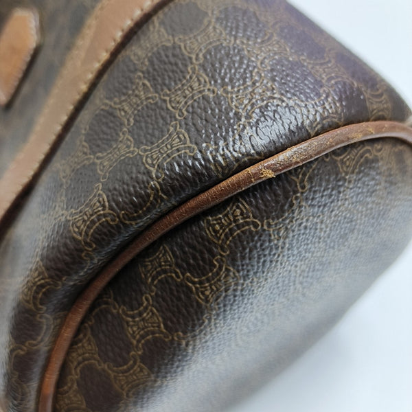MACADAM BOSTON Coated Canvas Brown