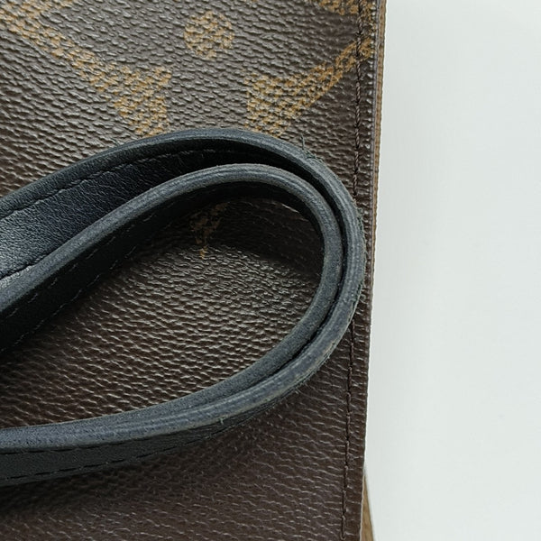 ONTHEGO MM Monogram Coated Canvas Brown