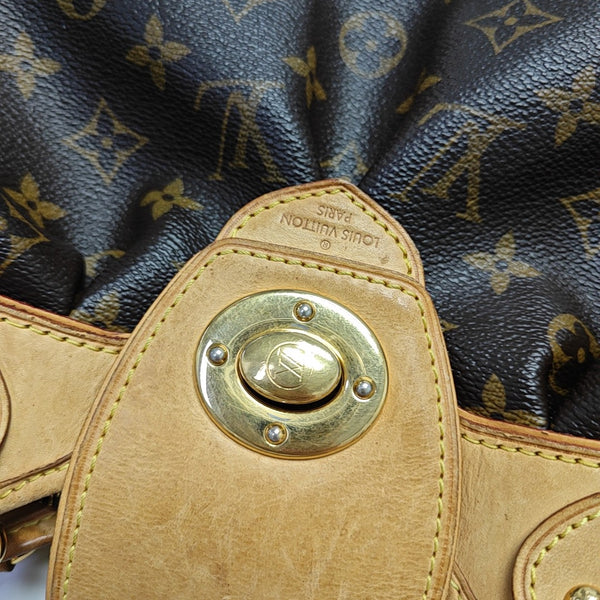 VINTAGE BOETIE PM Monogram Coated Canvas Brown