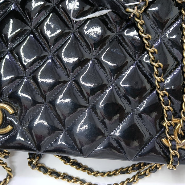 Quilted Calfskin Tote Bag Black