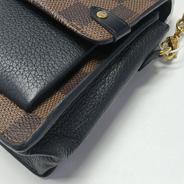 VAVIN Damier Ebene Coated Canvas Brown