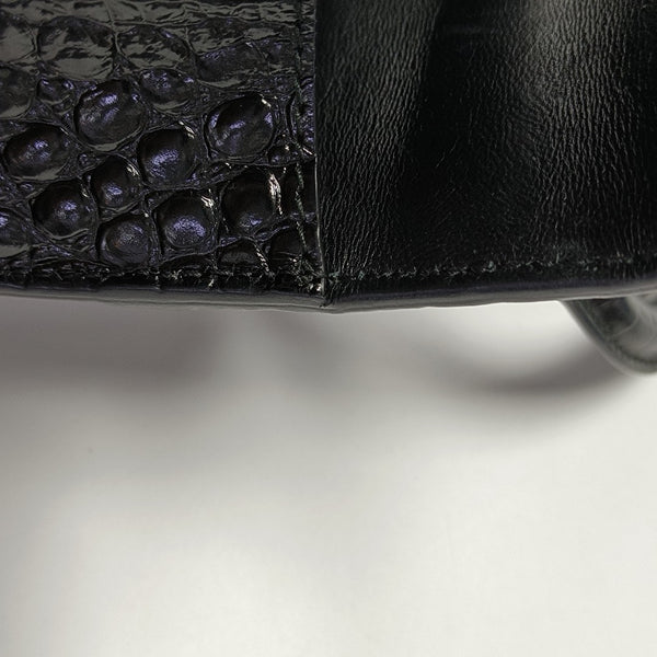 Hourglass Small Calfskin Black