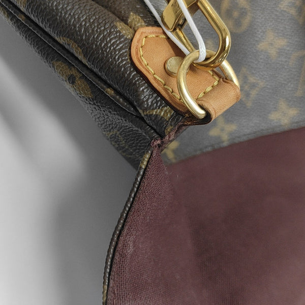 FAVORITE PM Monogram Coated Canvas Brown