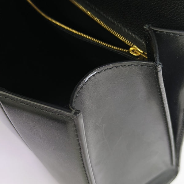 Hourglass Small Calfskin Black