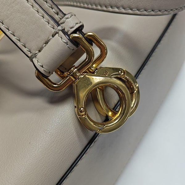 Peekaboo Essential Medium Calfskin Beige