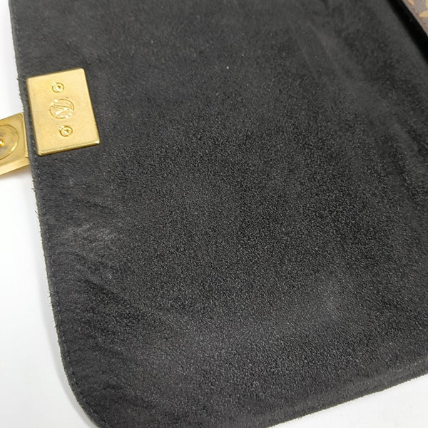 MARIGNAN Monogram Coated Canvas Brown