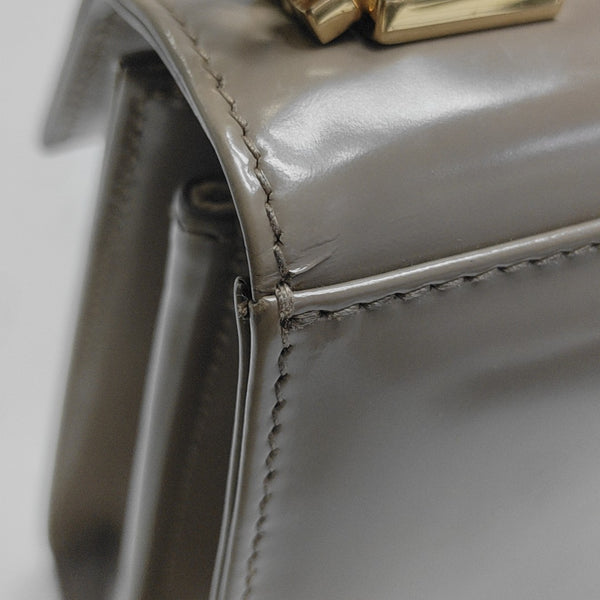 Kelly Calfskin Gray