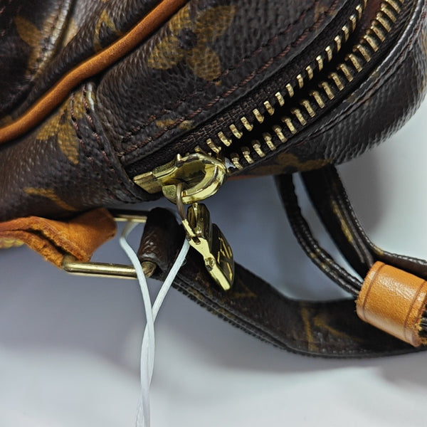 AMAZON Monogram Coated Canvas Brown