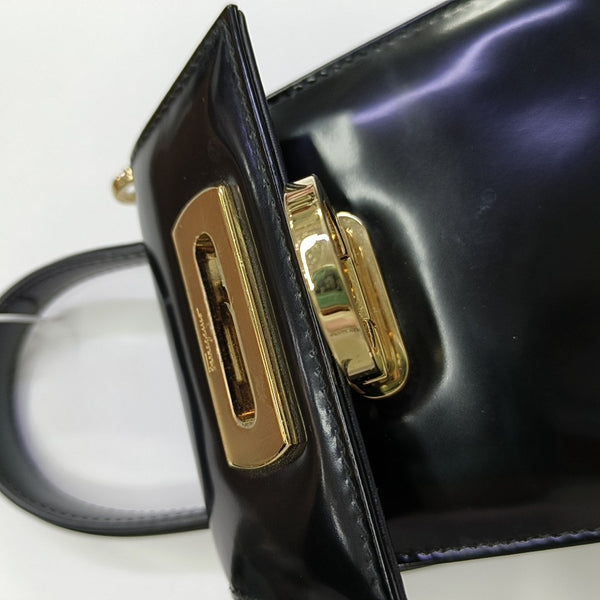 Kelly Extra Small Calfskin Black