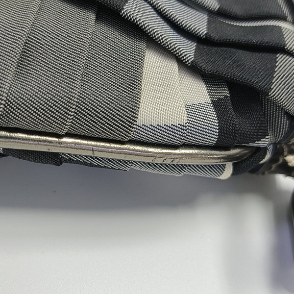 Nylon Shoulder Bag Large Gray