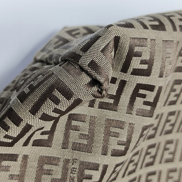 Canvas Top Handle Bag Brown