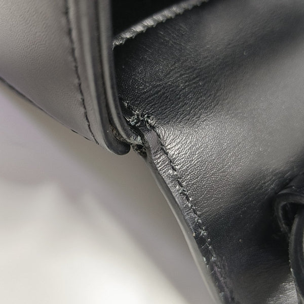 Calfskin Shoulder Bag Black