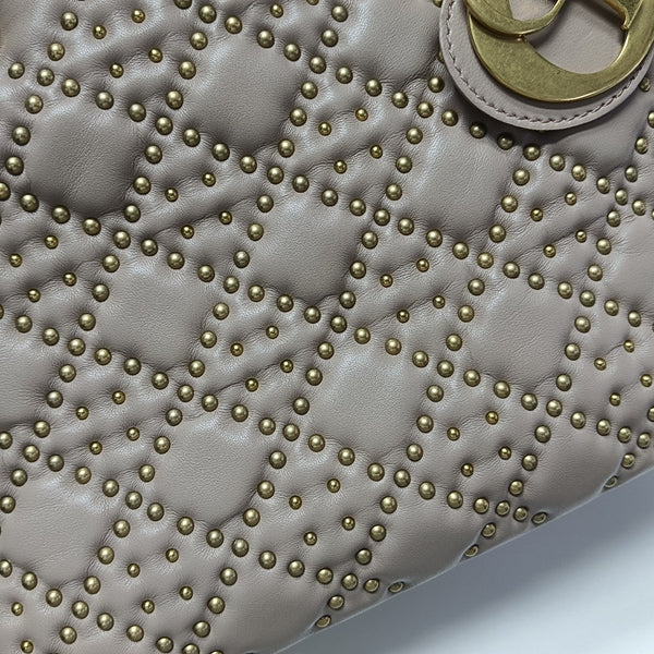 Lady Dior Medium Cannage Lambskin Beige