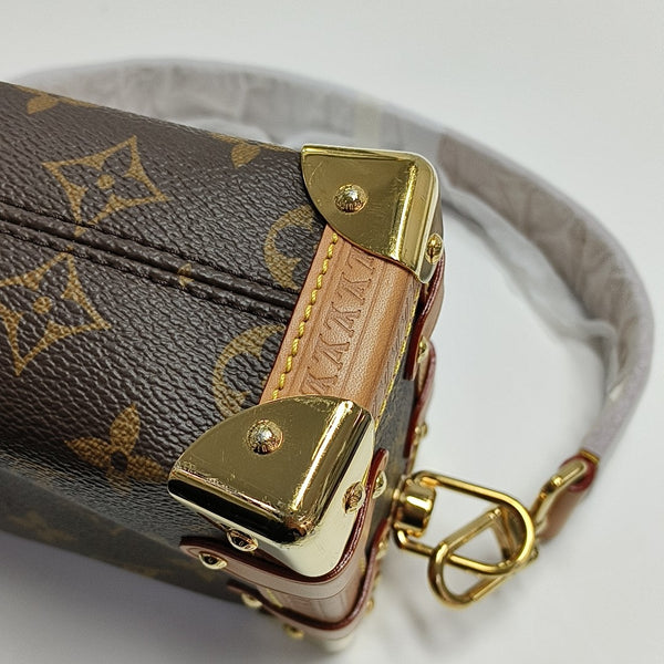 SIDE TRUNK PM Monogram Coated Canvas Brown