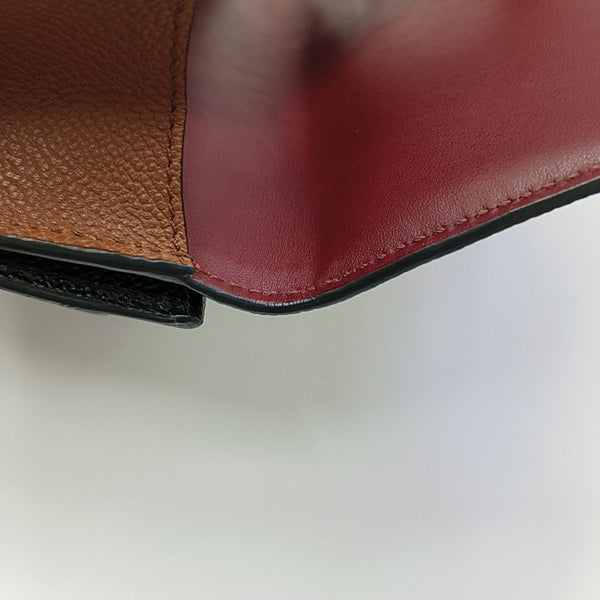 Calfskin Clutch Brown