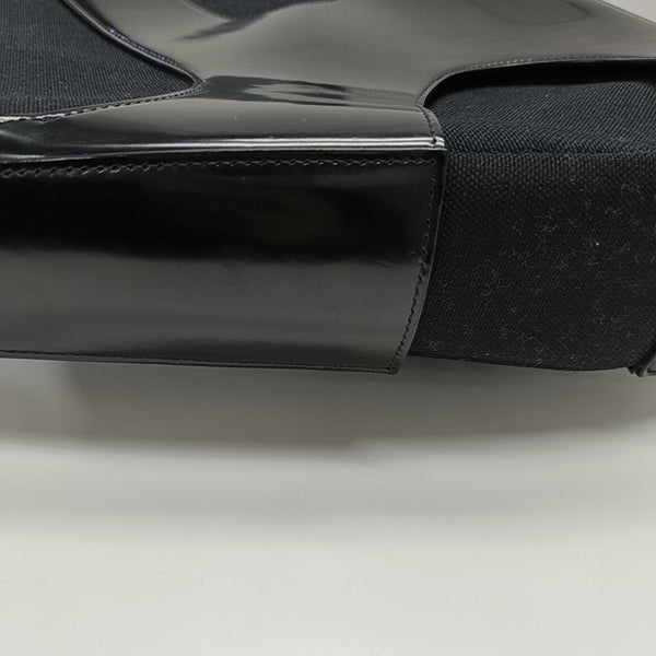 Fabric Shoulder Bag Black