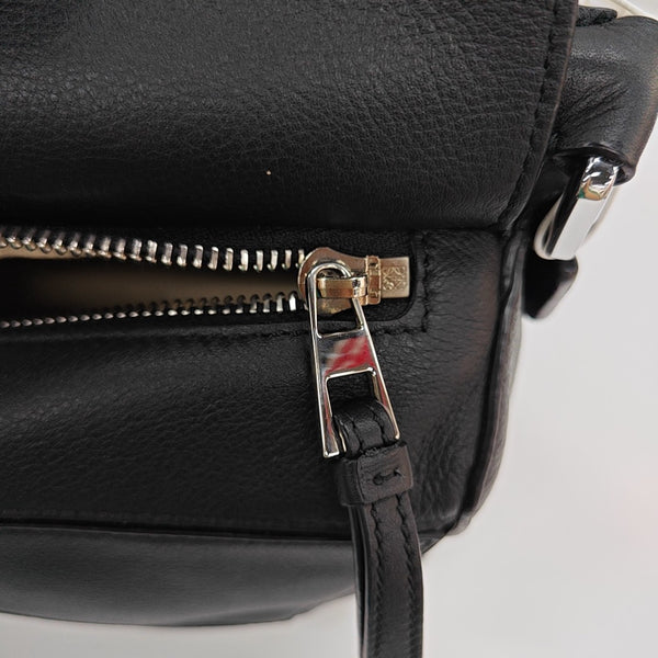Puzzle Small Calfskin Black