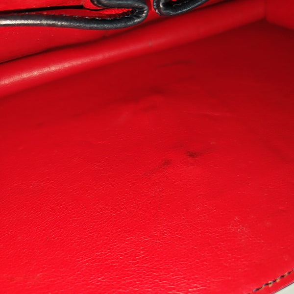 Calfskin Shoulder Bag Blue