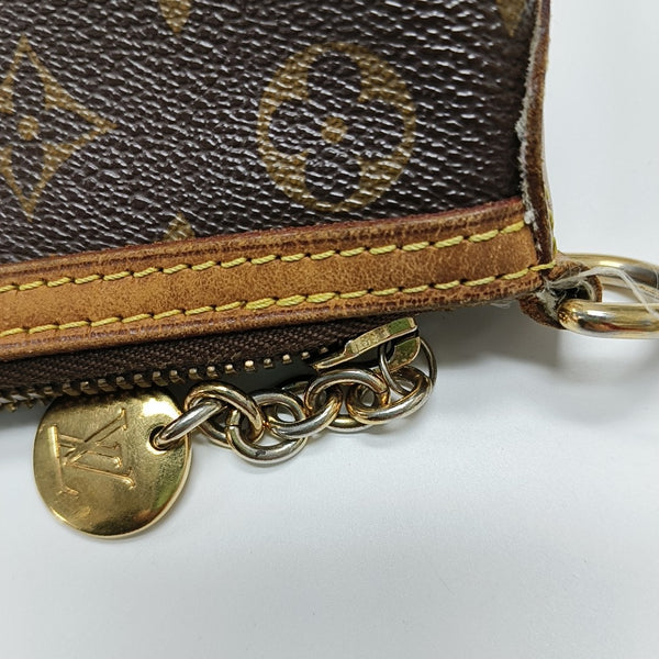 PALERMO PM Monogram Coated Canvas Brown