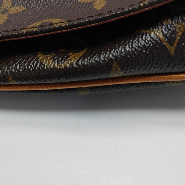 MUSETTE TANGO Monogram Coated Canvas Brown