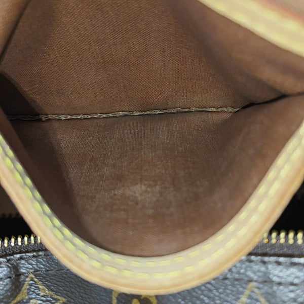 SPEEDY 30 Monogram Coated Canvas Brown