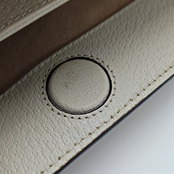 Ophidia Small Calfskin White