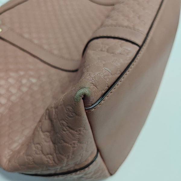 Microguccissima Monogram Calfskin Pink