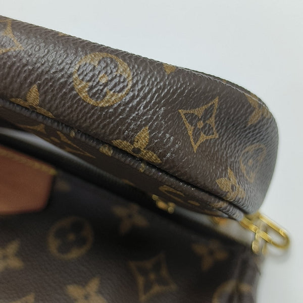 MULTI Monogram Coated Canvas Brown