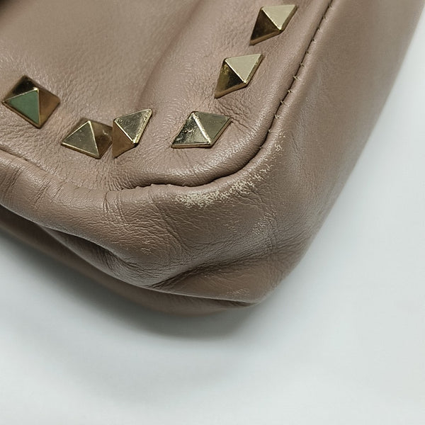 Rockstud Calfskin Pink