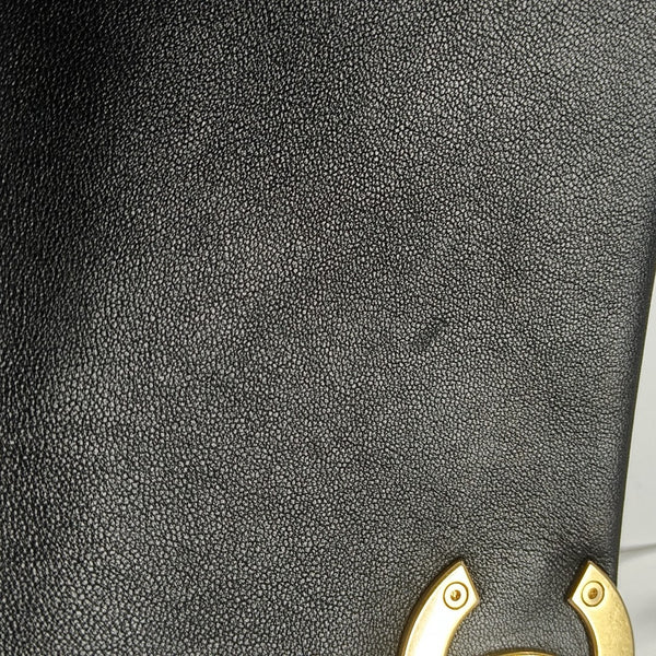 CHANEL 19 Large Quilted Lambskin Black