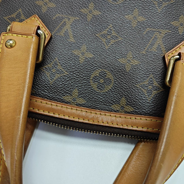 RETIRO NM Monogram Coated Canvas Brown