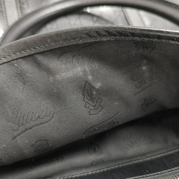 Monogram Coated Canvas Black