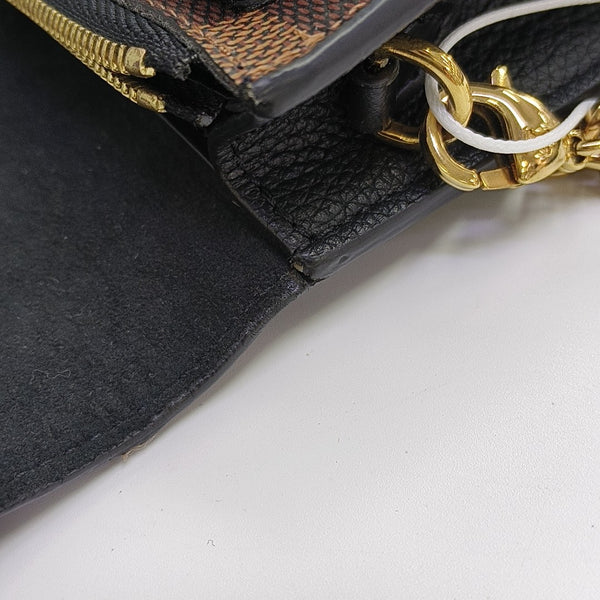 VAVIN Damier Ebene Coated Canvas Brown
