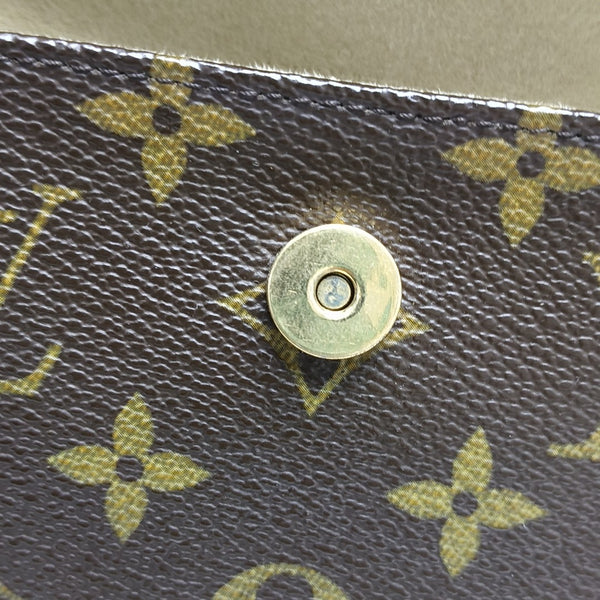FLORENTINE Monogram Coated Canvas Brown