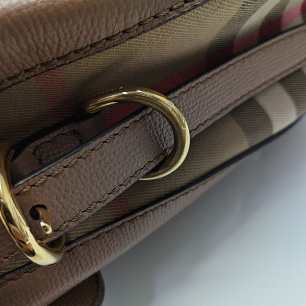 Camberley Derby Large Calfskin Brown