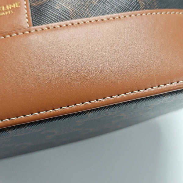 TRIOMPHE CANVAS Medium Coated Canvas Brown