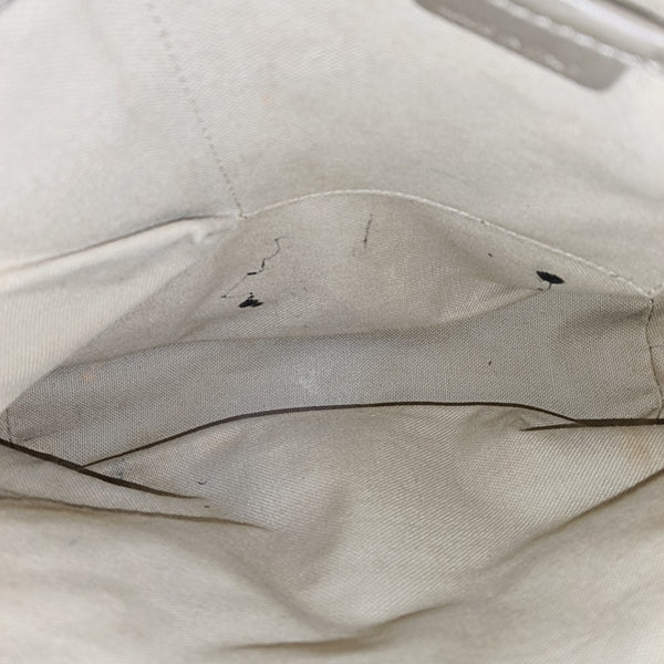 Coated Canvas Tote Bag Beige