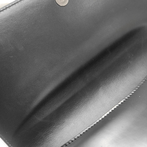Calfskin Shoulder Bag Black