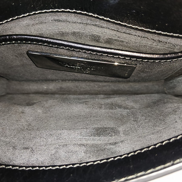 Calfskin Shoulder Bag Brown