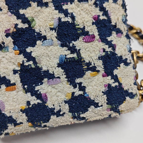 CHANEL 19 WOC Wool Beige