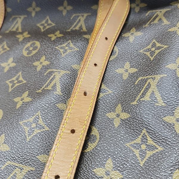 BUCKET GM Monogram Coated Canvas Brown