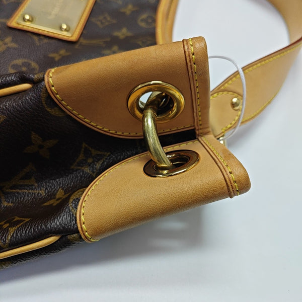 GALLIERA GM Monogram Coated Canvas Brown