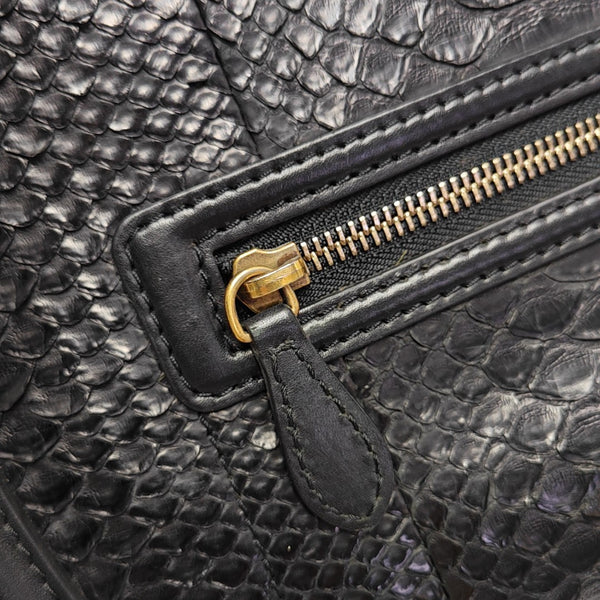 LUGGAGE Mini Python Black