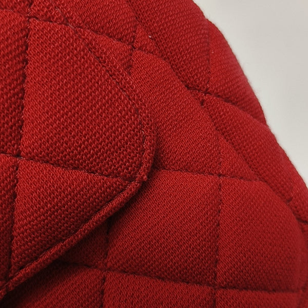 23C HOBO Small Quilted Fabric Red