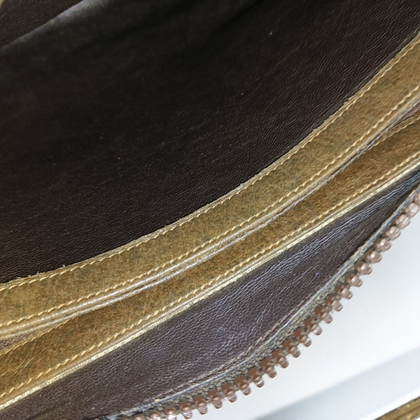 Monogram Coated Canvas Brown