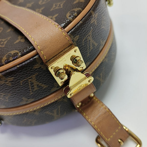 BOITE CHAPEAU PM Monogram Coated Canvas Brown