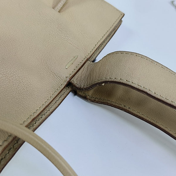 Calfskin Tote Bag Beige