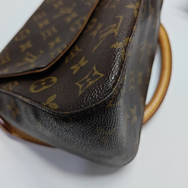 LOOPING PM Monogram Coated Canvas Brown